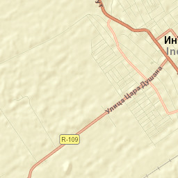 Inđija Street Map