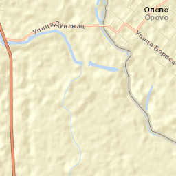 Opovo Street Map