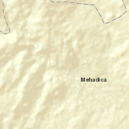 Comuna Mehadica Street Map