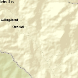 Comuna Padeş Street Map