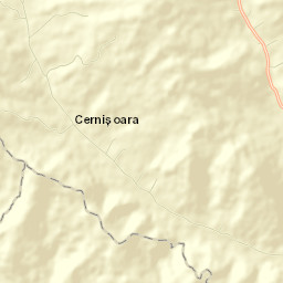 Cernişoara Street Map