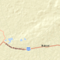 Oraş Bãicoi Street Map