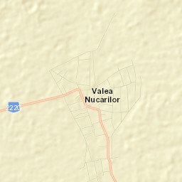 Comuna Valea Nucarilor Street Map