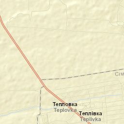 Teplovka Street Map