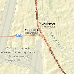 Ukromnoye Street Map