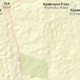 Krymskaya Roza Street Map