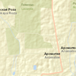 Aromatnoye Street Map