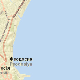 Feodosiya Street Map