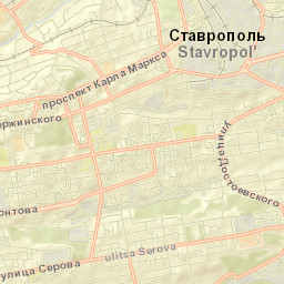 Stavropol’ Street Map