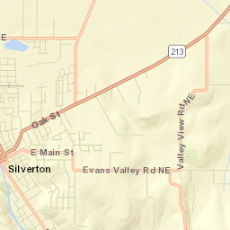 Silverton Street Map