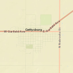 Gettysburg Street Map