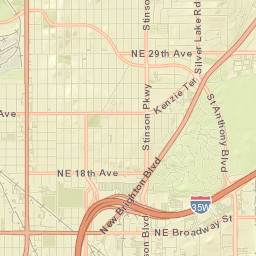 2630 Benjamin Street Northeast, Minneapolis Street Map