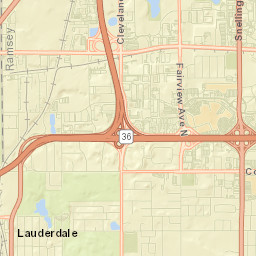 Lauderdale Street Map