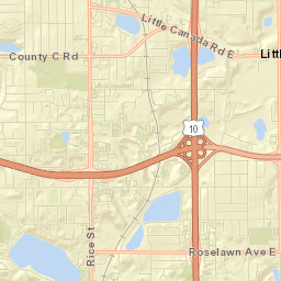 Little Canada Street Map