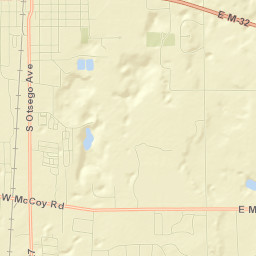 1300-2482 South Otsego Avenue, Gaylord Street Map