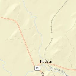 Hudson Street Map