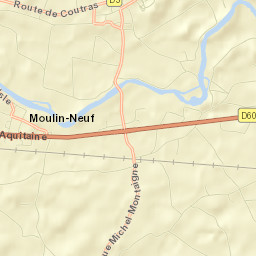 Le Pizou Street Map
