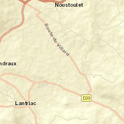 Lantriac Street Map