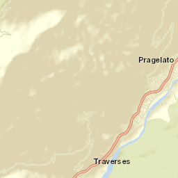Pragelato-Ruà Street Map