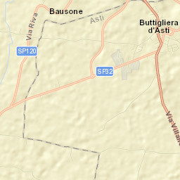 Buttigliera d'Asti Street Map