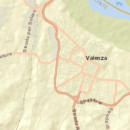 Valenza Street Map