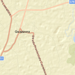 Guazzora Street Map