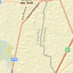 Alzano Scrivia Street Map