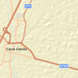 Casei Street Map