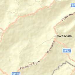 Rovescala Street Map