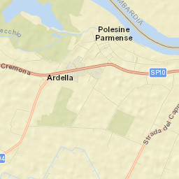 Polesine Parmense Street Map