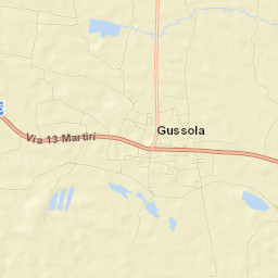 Gussola Street Map