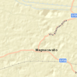 Magnacavallo Street Map