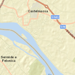 Castelmassa Street Map