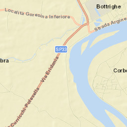 Bottrighe Street Map