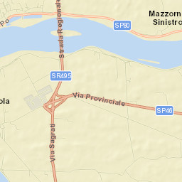 Corbola Street Map