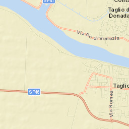 Taglio di Po Street Map