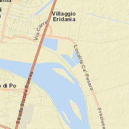 Porto Viro Street Map