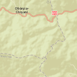 Comuna Obârşia-Cloşani Street Map