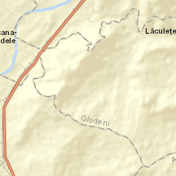 Lăculețe Street Map