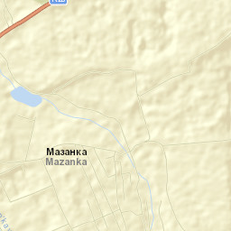 Mazanka Street Map