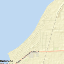 Vityazevo Street Map