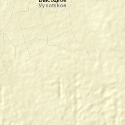 Vysotskoye Street Map