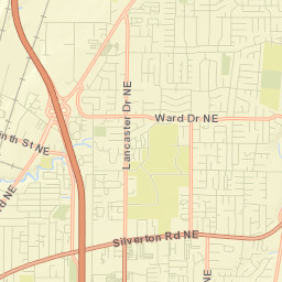 Hayesville Street Map