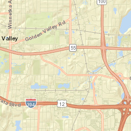 6401-6499 West 16th Street, St. Louis Park Street Map