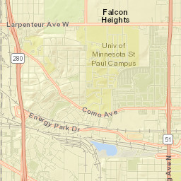 2481 Como Avenue Saint Paul MN 55108 Street Map