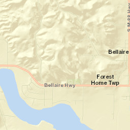 Bellaire Street Map