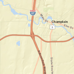Champlain Street Map