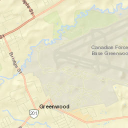 Greenwood Street Map