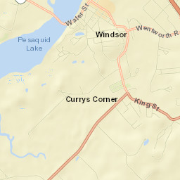 Windsor Street Map