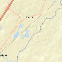 Lantz Street Map